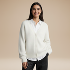 Mara | Cardigan Morbido da Donna in Maglia Pelosa