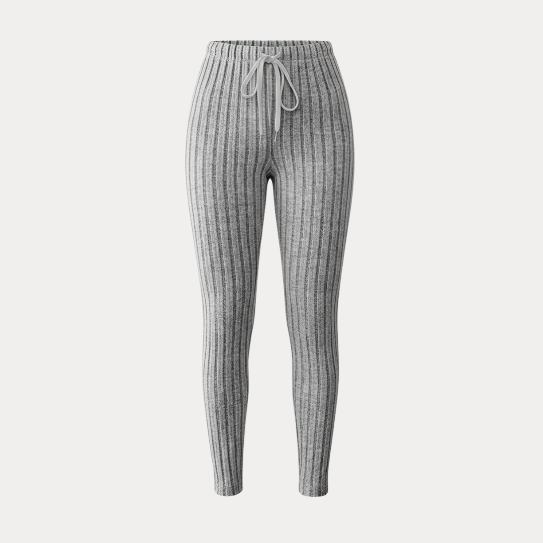 Daniela | Leggings a Costine Morbidi ed Elasticizzati da Donna