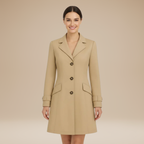 Valentina | Trench Classico con Collo a Tacca