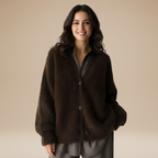 Mara | Cardigan Morbido da Donna in Maglia Pelosa