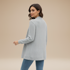 Cecilia | Cardigan a Costine da Donna con Tasche