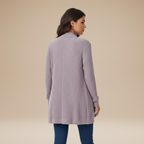 Cecilia | Cardigan a Costine da Donna con Tasche