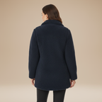 Mia | Cappotto Teddy Morbido da Donna con Zip Integrale